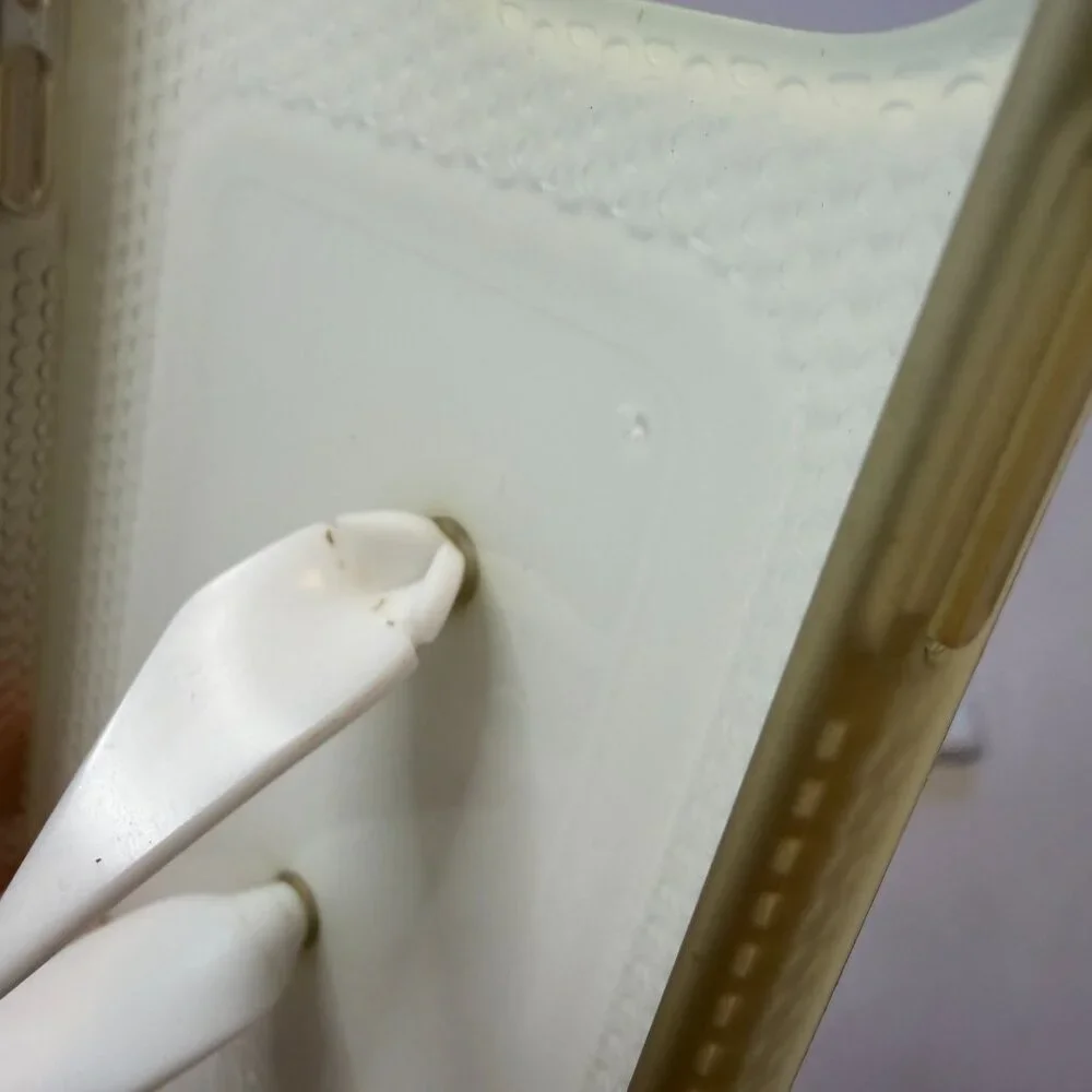 Loopy Case iPhone 11‎ Pro White Opal Leopard Righty with Bag